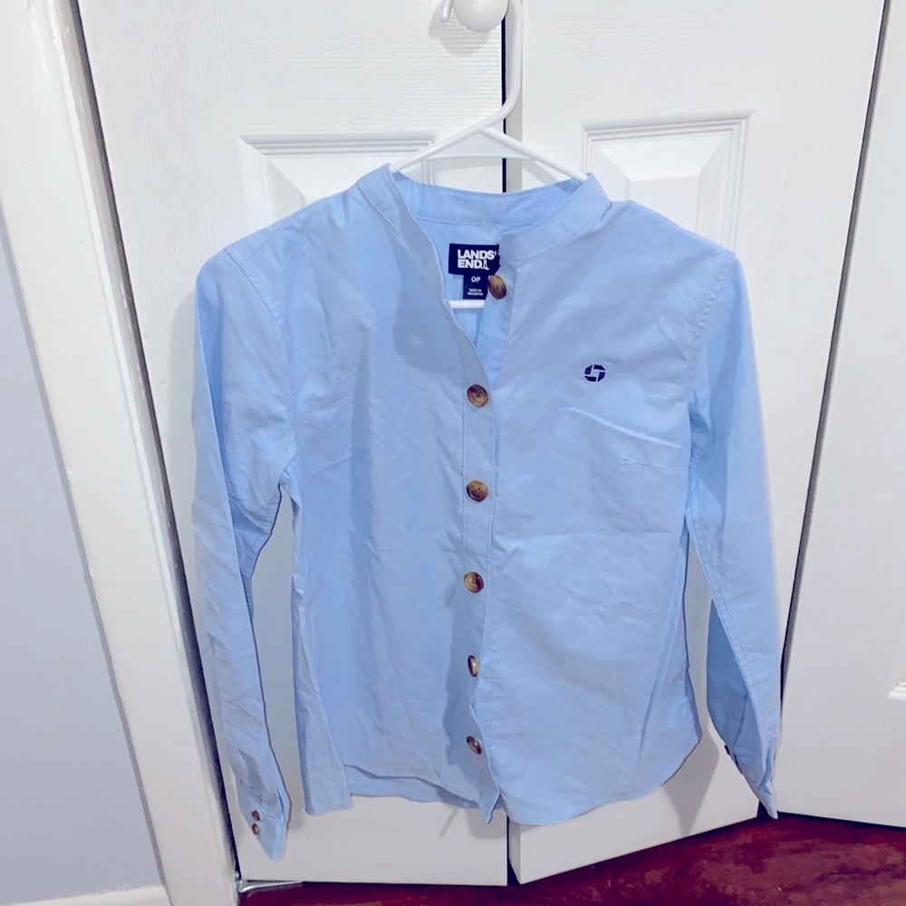 Lands End Chase Button Up - image 1